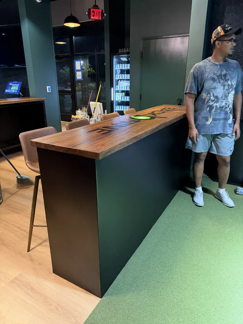 Completed CJM custom table installation